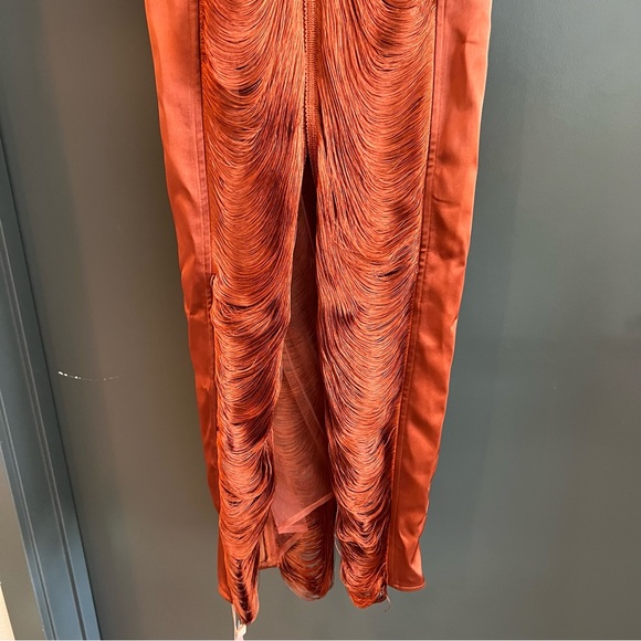 Cult Gaia Renata Gown Maxi Dress in Bronze Size Small NEW! New with tags! - Picture 14 of 17